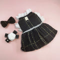 Manteau pied-de-poule chic pour chien