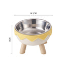 Gamelle en inox antidérapante pour chien & chat
