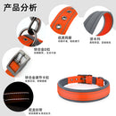 Collier réfléchissant rembourré personnalisable