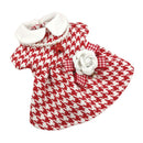 Manteau pied-de-poule chic pour chien