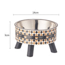 Gamelle en inox antidérapante pour chien & chat