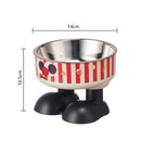 Gamelle en inox antidérapante pour chien & chat