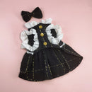 Manteau pied-de-poule chic pour chien