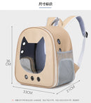 Sac à dos capsule transparent pour chat