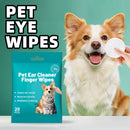Lingettes nettoyantes anti-larmoiement