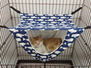 Nid hamac suspendu pour chat