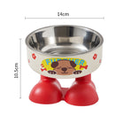 Gamelle en inox antidérapante pour chien & chat