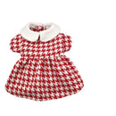 Manteau pied-de-poule chic pour chien