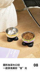 Gamelle en inox antidérapante pour chien & chat