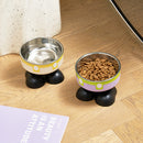 Gamelle en inox antidérapante pour chien & chat