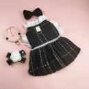 Manteau pied-de-poule chic pour chien