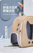 Sac à dos capsule transparent pour chat