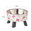 Gamelle en inox antidérapante pour chien & chat
