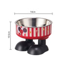 Gamelle en inox antidérapante pour chien & chat