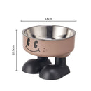 Gamelle en inox antidérapante pour chien & chat