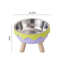 Gamelle en inox antidérapante pour chien & chat