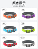 Collier réfléchissant rembourré personnalisable