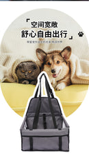 Sac de transport et siège auto pour chien