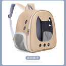 Sac à dos capsule transparent pour chat