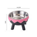 Gamelle en inox antidérapante pour chien & chat