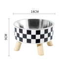 Gamelle en inox antidérapante pour chien & chat