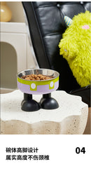 Gamelle en inox antidérapante pour chien & chat