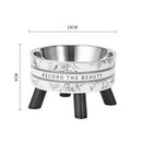 Gamelle en inox antidérapante pour chien & chat